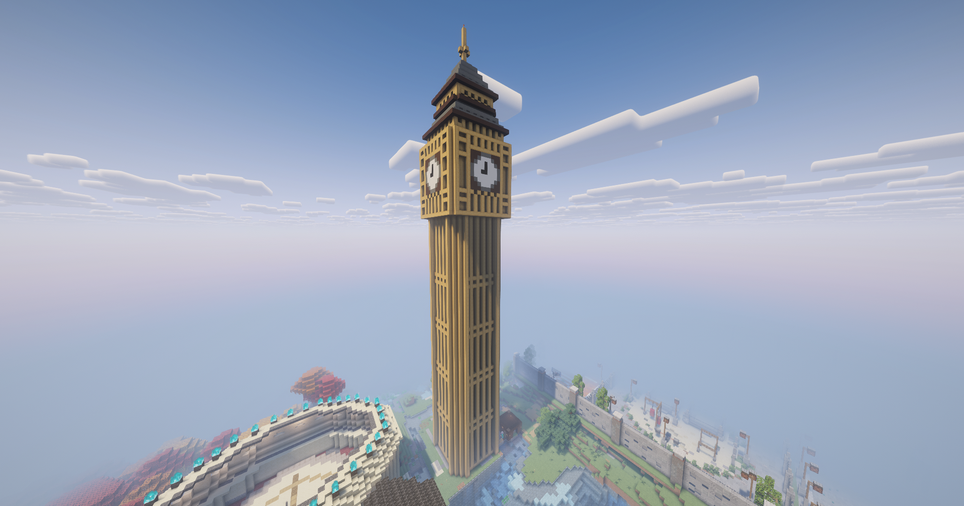 Big Ben als monumentaler Minecraft-Bau aus Staffel 4